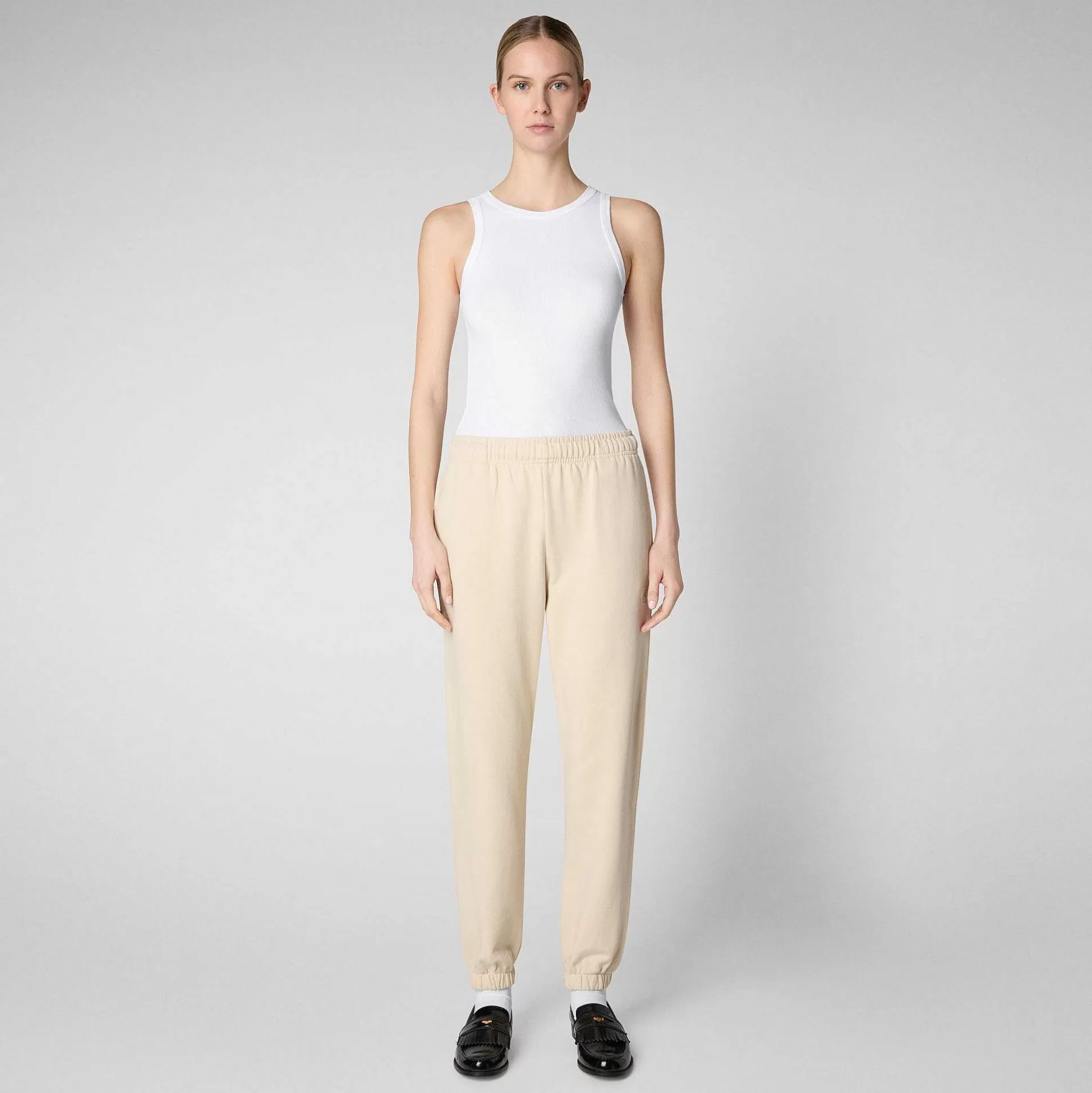 Save The Duck Bukser Og Skjort^Damebukser Jiya In Shore Beige