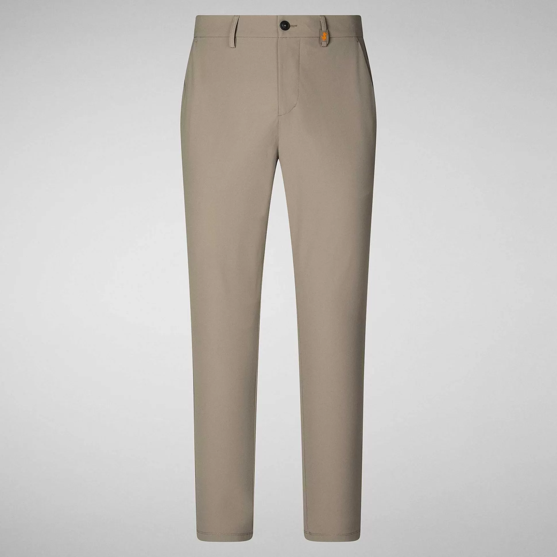 Save The Duck Bukse^Herrebukser Steve In Sandalo Beige