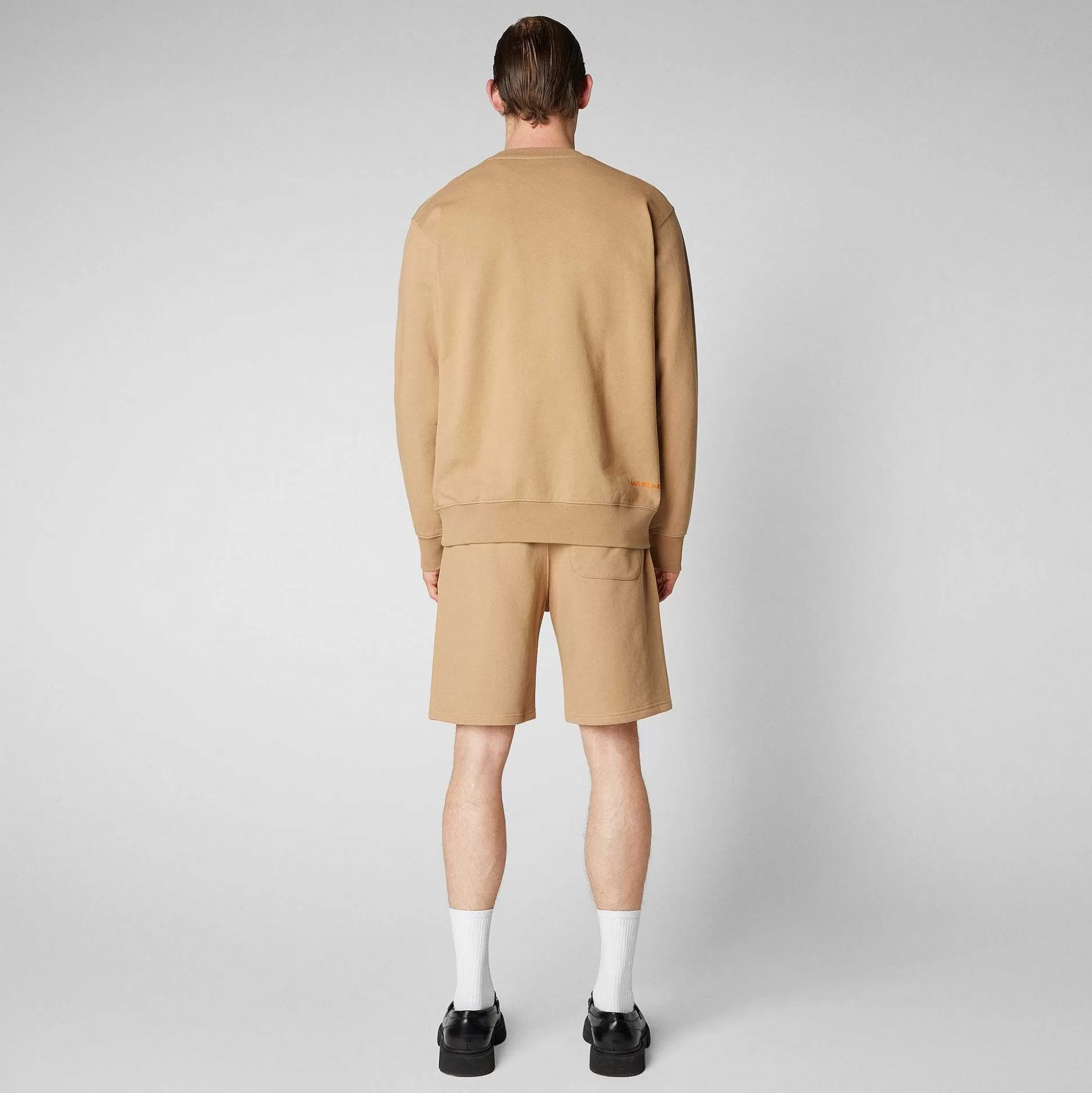 Save The Duck Skjorter Og Gensere^Herregenser Silas I Biscuit Beige