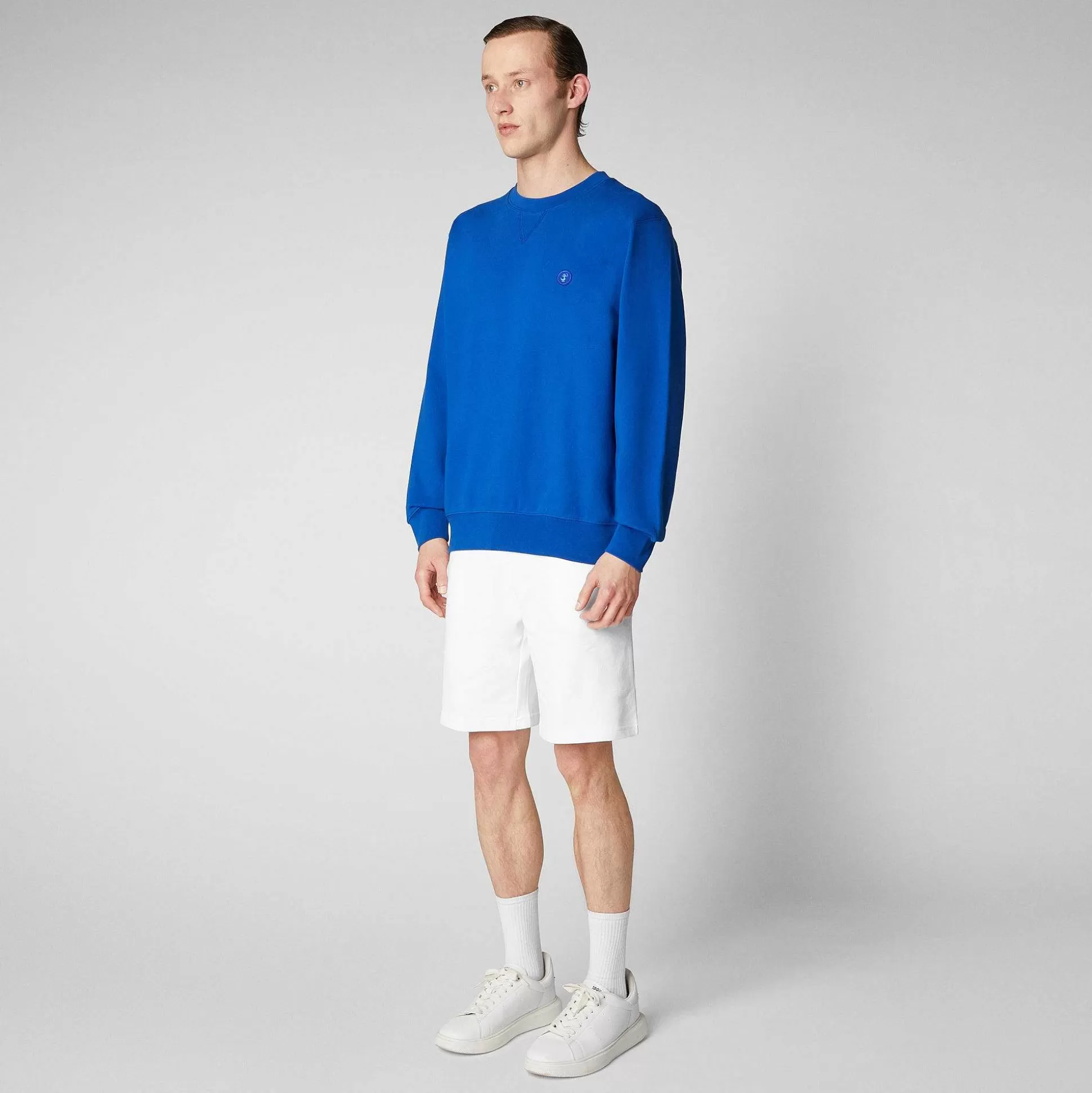 Save The Duck Skjorter Og Gensere^Herregenser Silas I Cyber Blue