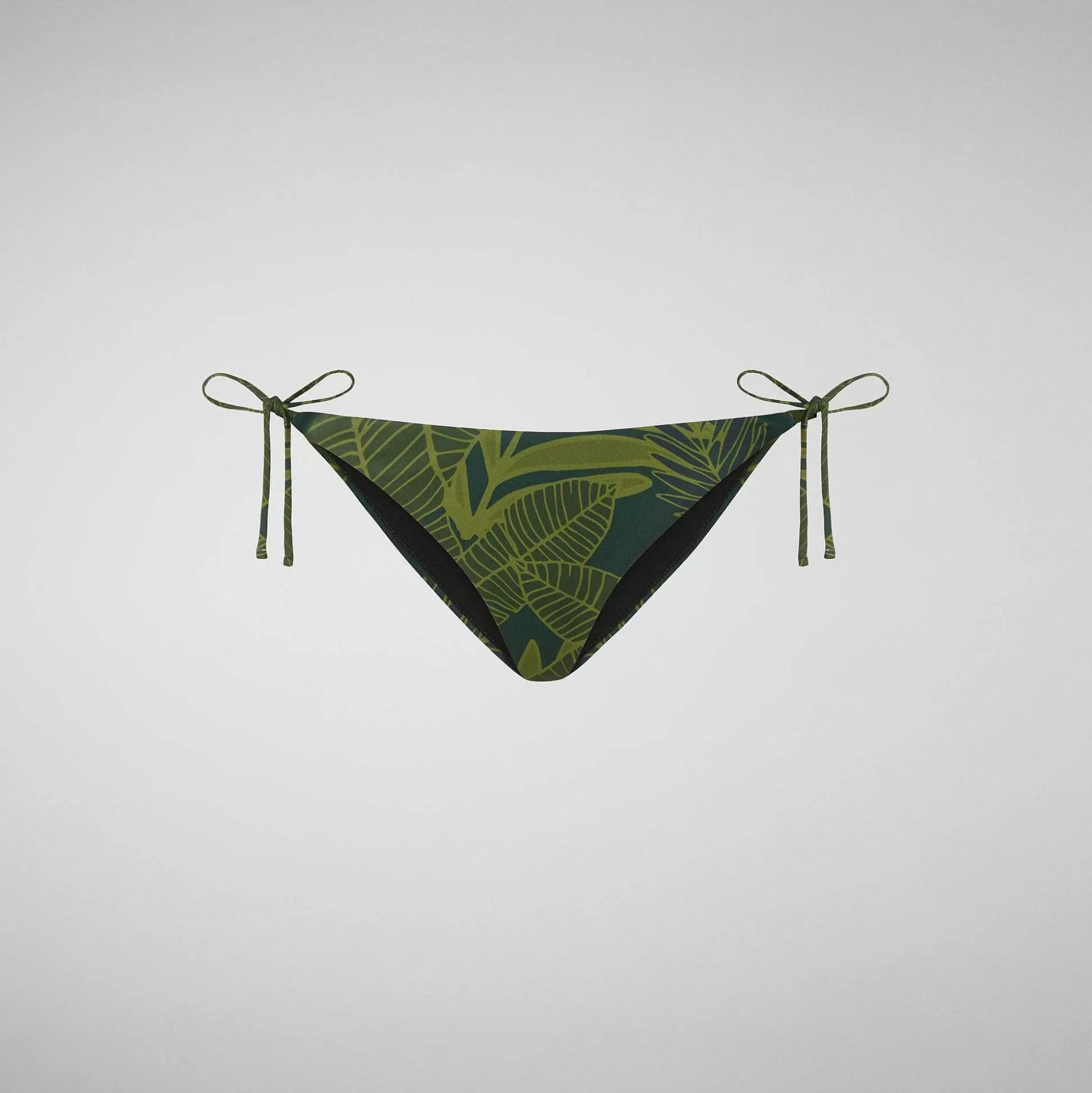 Save The Duck Badetøy^Justerbar Bikinibunn Wiria For Kvinner I Makro Palms Green