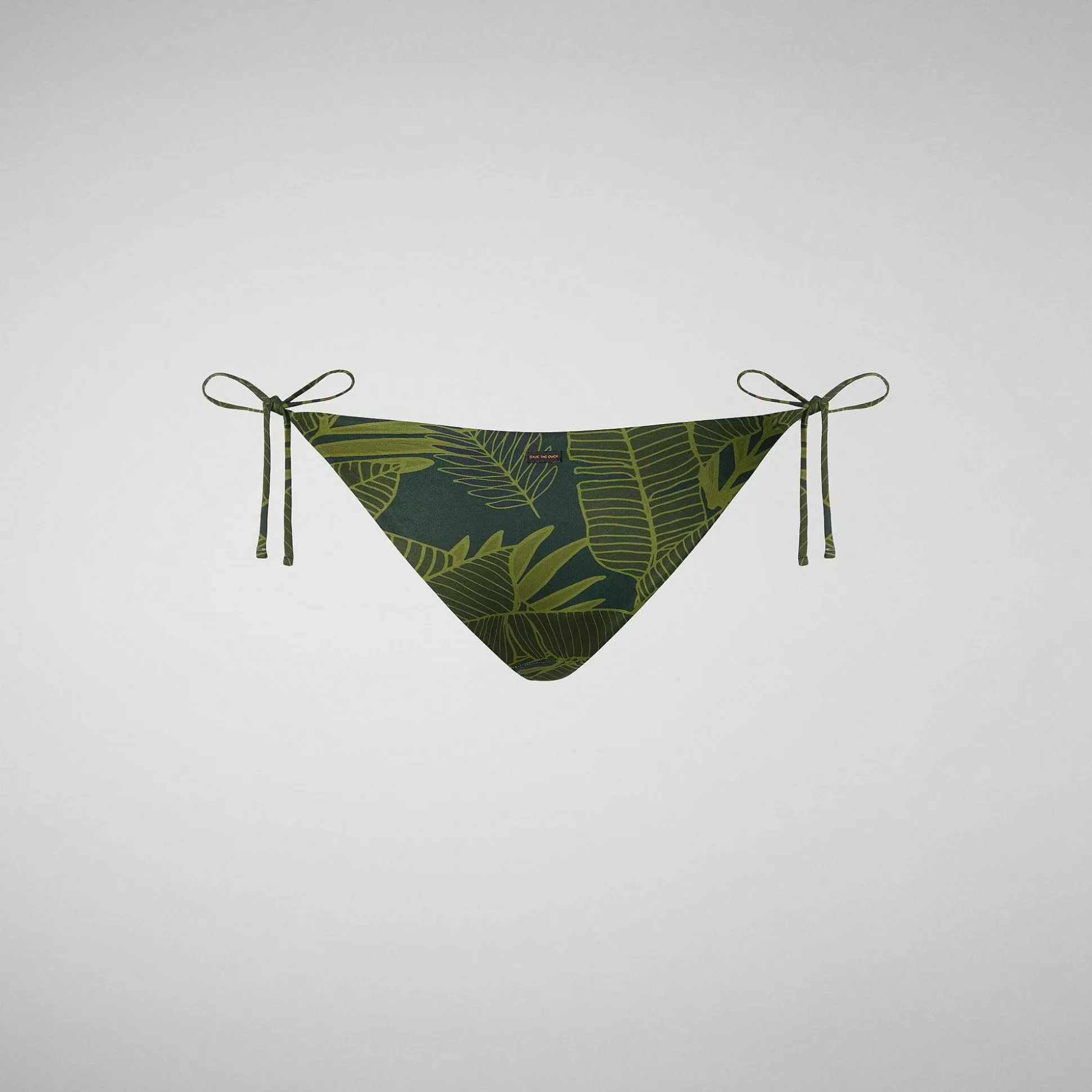 Save The Duck Badetøy^Justerbar Bikinibunn Wiria For Kvinner I Makro Palms Green